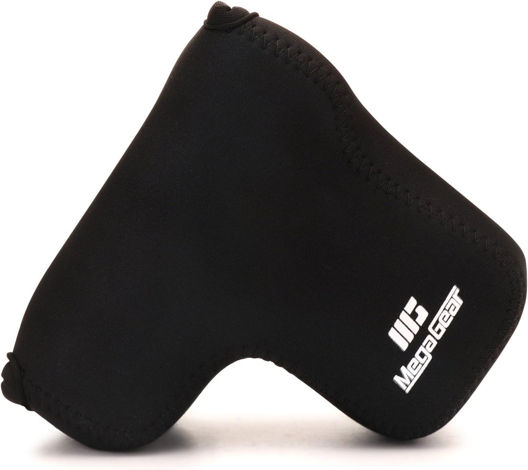 MegaGear Panasonic Lumix DC-GX9 (12-60mm) Ultraleichte Kameratasche aus Neopren - Schwarz, Schwarz