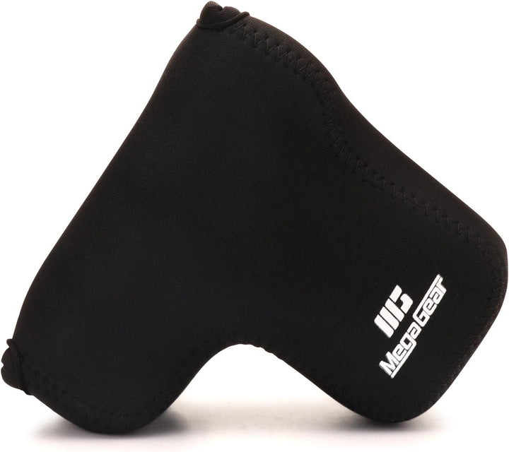 MegaGear Panasonic Lumix DC-GX9 (12-60mm) Ultraleichte Kameratasche aus Neopren - Schwarz, Schwarz