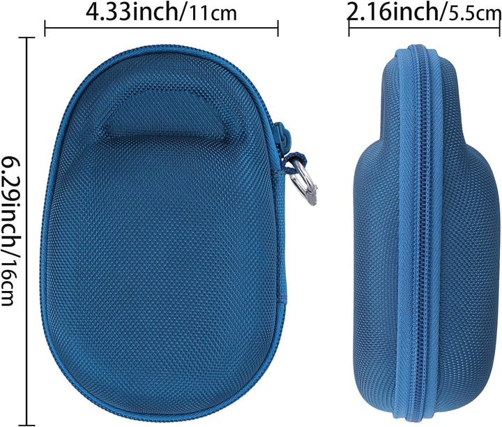 co2CREA Hart Reise Schutz Hülle Etui Tasche für JBL Clip 5 /JBL Clip 4 / JBL Clip 4 Eco Tragbare Blu