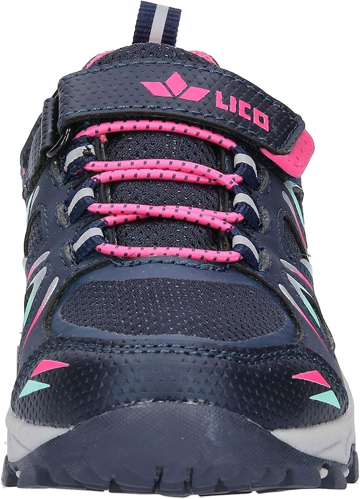 Lico Unisex Kinder Allen Vs Cross-Laufschuh 38 EU Marine Pink Türkis, 38 EU Marine Pink Türkis