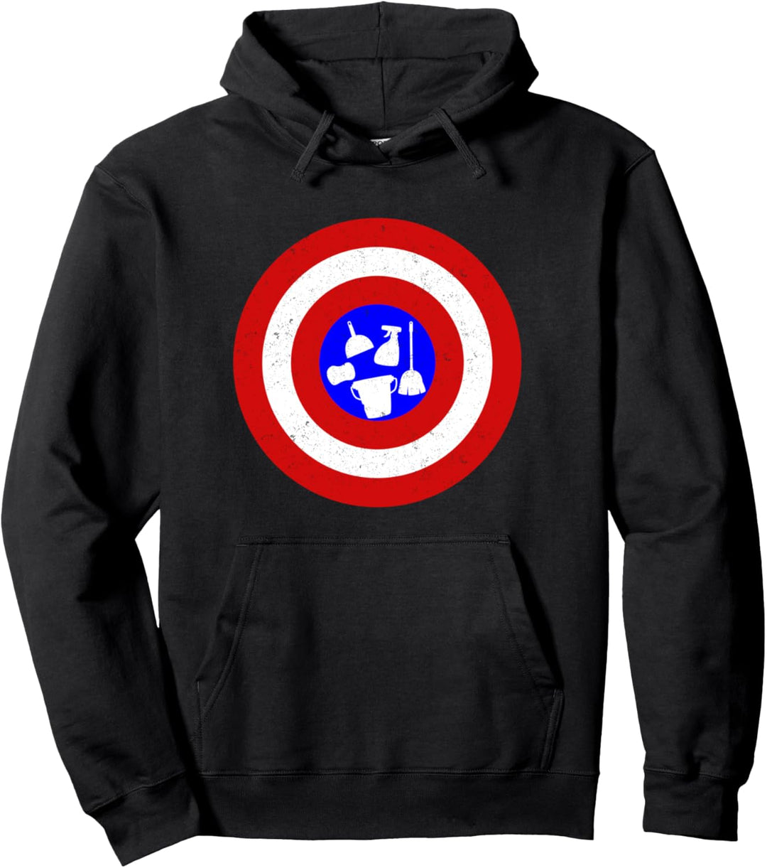Sauberkeit Putzen Reinigen Reinigungskraft Putzfrau Geschenk Pullover Hoodie