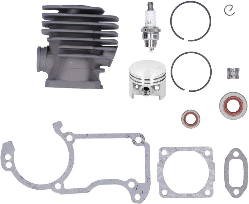 Fdit Zylinder-Kolben-Kit, 42MM Kolben-Zylinder-Dichtungsringe-Kit aus Aluminiumlegierungsmaterial Pa