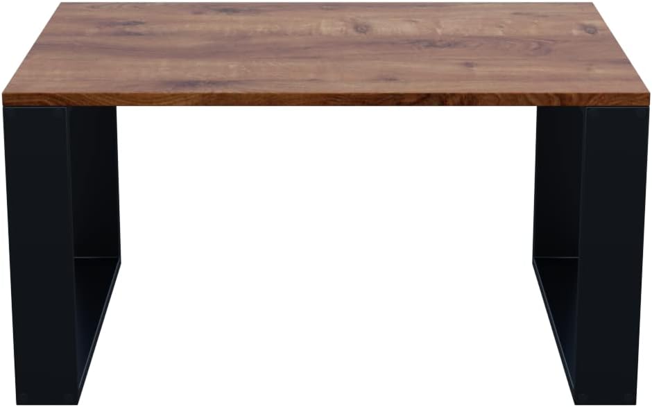 AKKE Couchtisch Wohnzimmertisch Beistelltisch Tisch Für Wohnzimmer Antique Oak 70 x 50 x 45 L:70cm x