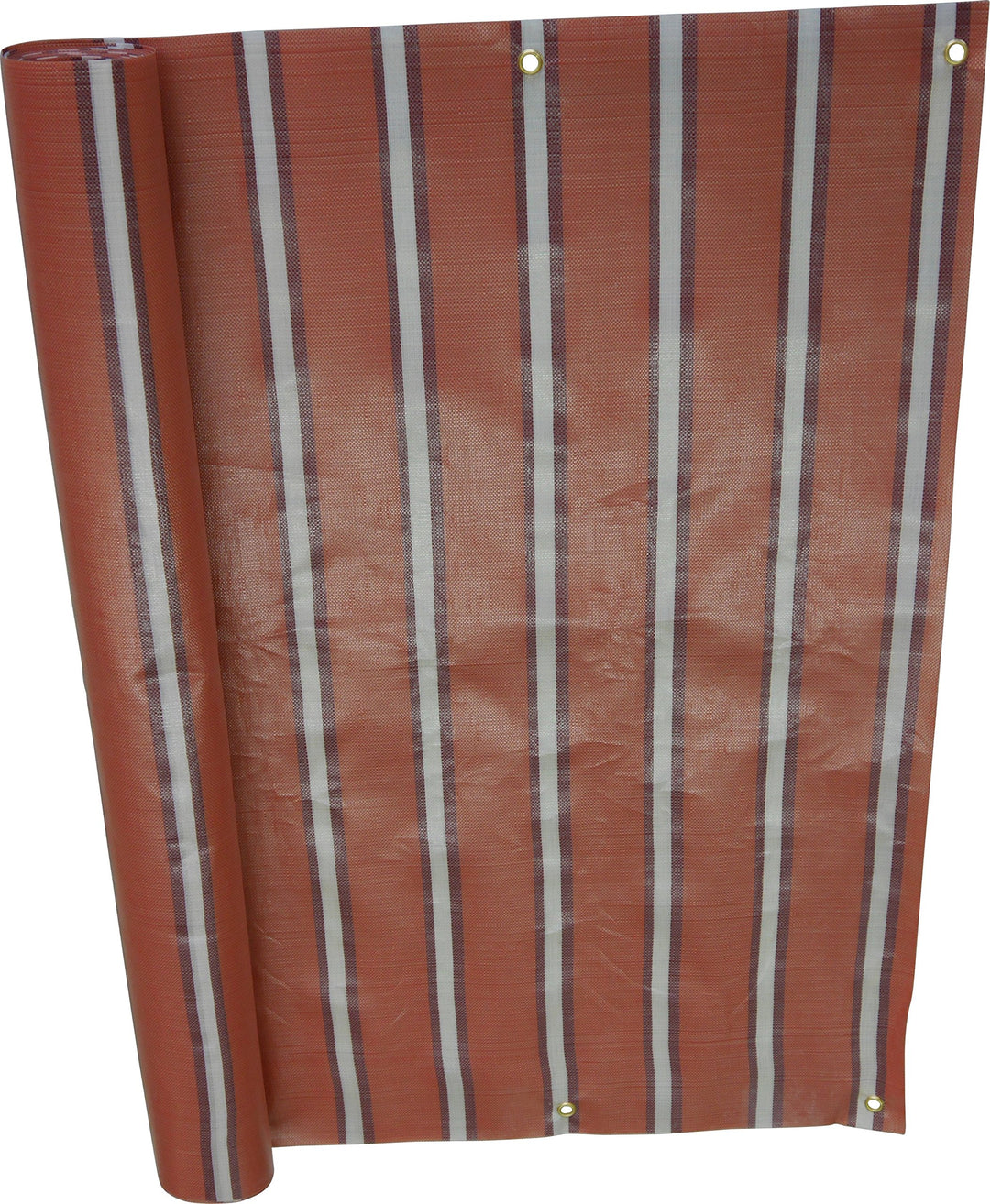 Angerer Balkonbespannung Standard 75 cm Nr. 4900 Länge: 6 Meter 75 cm hoch, Länge: 6 Meter Rot, 75 c