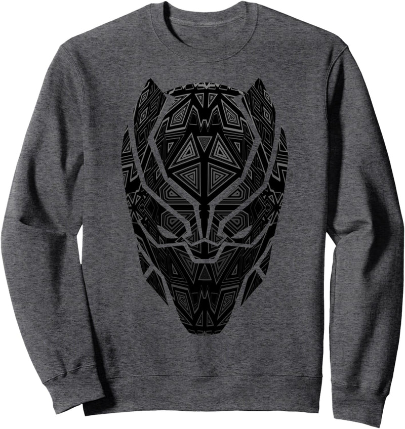 Marvel Black Panther Geometric Prism Mask Sweatshirt