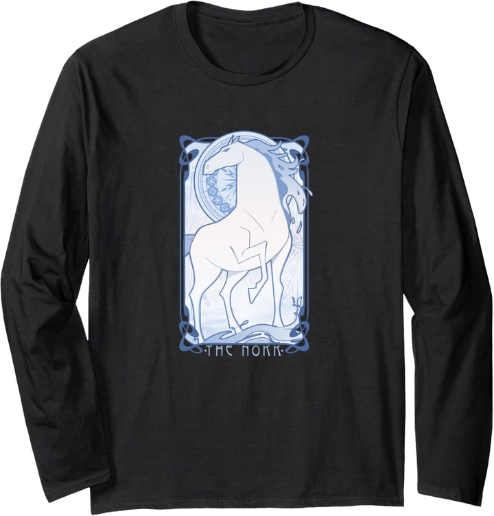 Disney Frozen 2 Nokk Nouveau Poster Langarmshirt
