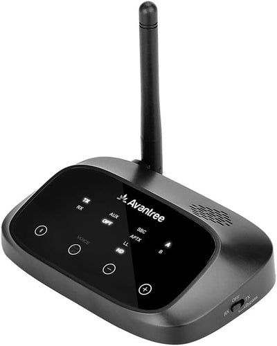 Avantree Oasis Plus aptX HD Low Latency Bluetooth 5.0 Transmitter Sender Empfänger für TV, Drahtlose