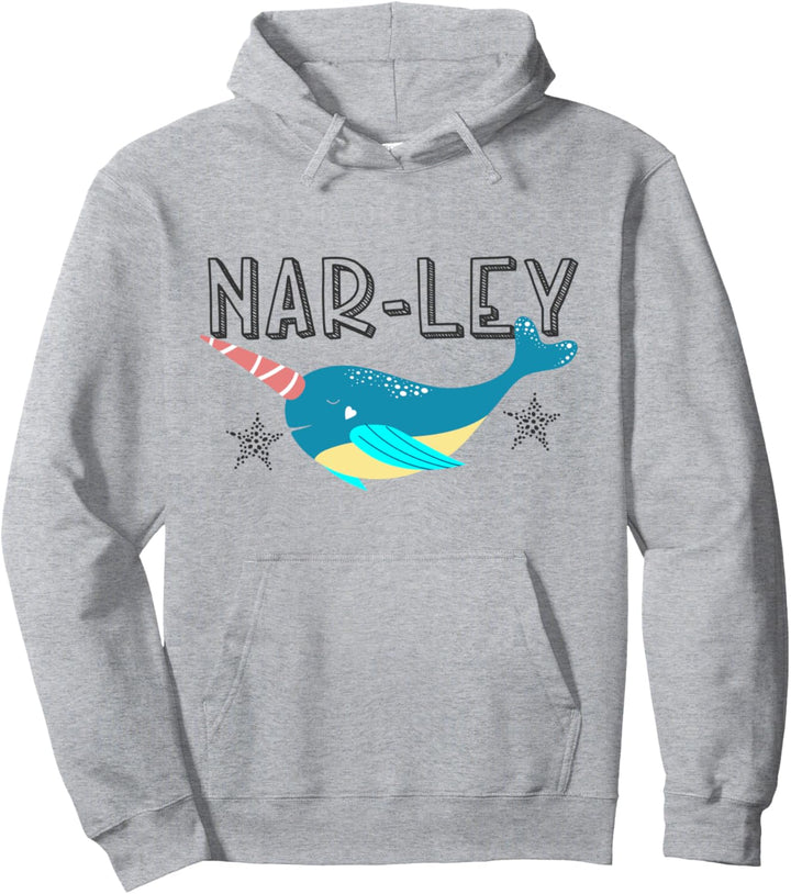 Lustiger Narwal Nar Ley Einhorn des Meeres Geschenk Pullover Hoodie