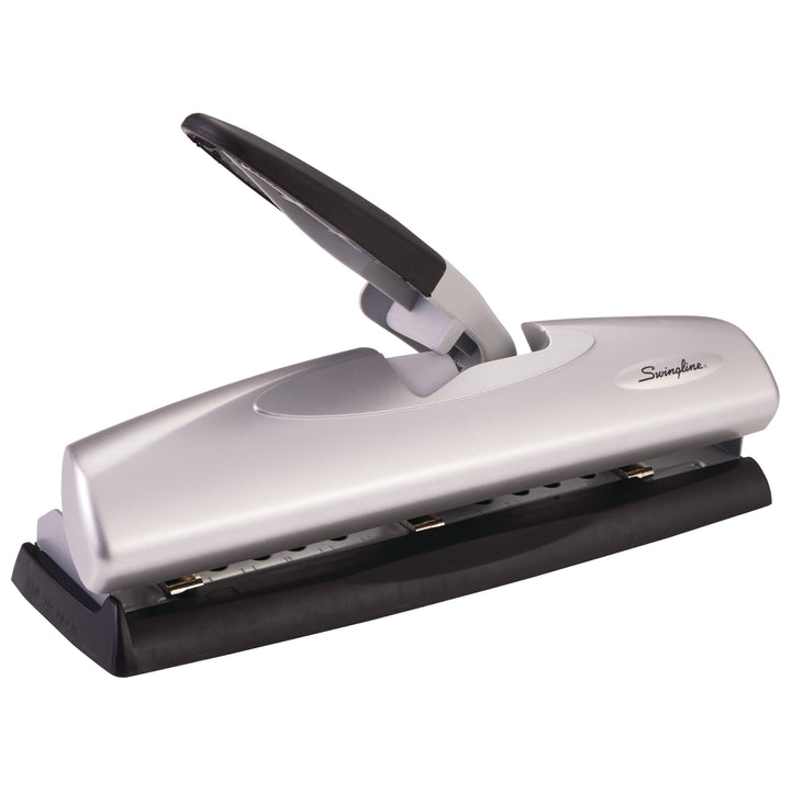 Swingline Desktop-Locher, 2-7 Löcher verstellbar, 20 Blatt Kapazität, leichter Touch, geringer Aufwa