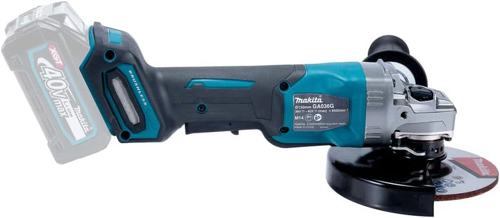 Makita GA036GZ Akku-Winkelschleifer 40V max. (ohne Akku, ohne Ladegerät) Petrol
