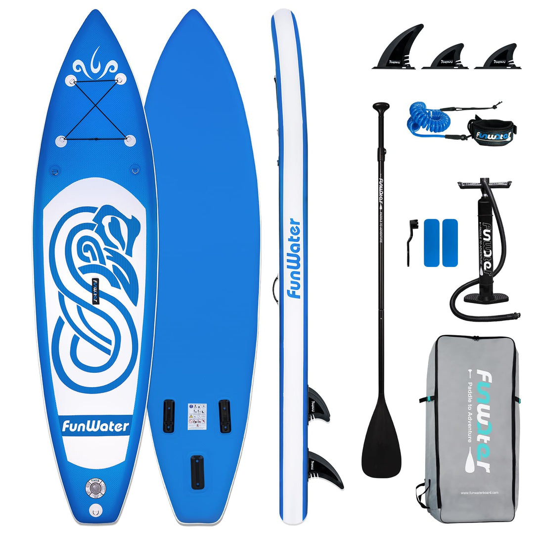 FunWater Aufblasbares Stand Up Paddle Board 10&