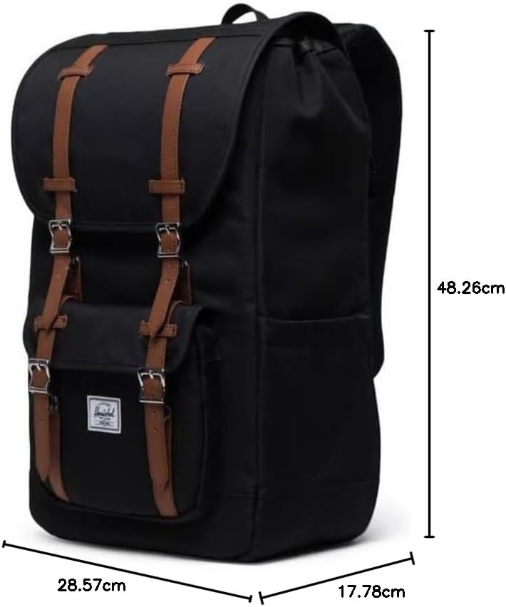 Herschel Unisex Herschel Little America Rucksack Rucksack (1er Pack) Einheitsgrösse Schwarz, Einheit