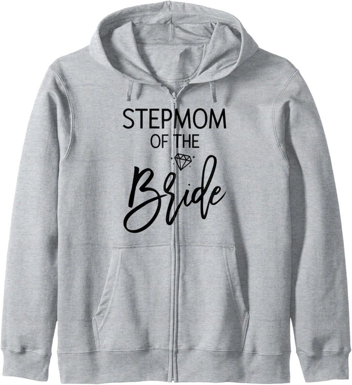Bridal Party Cute Step Mom Of The Bride Kapuzenjacke