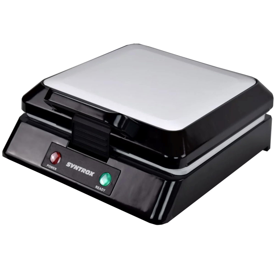 Syntrox Germany Kontaktgrill Plovas mit XXL Keramik Grillplatten und Thermostat 100° aufklappbar, 20
