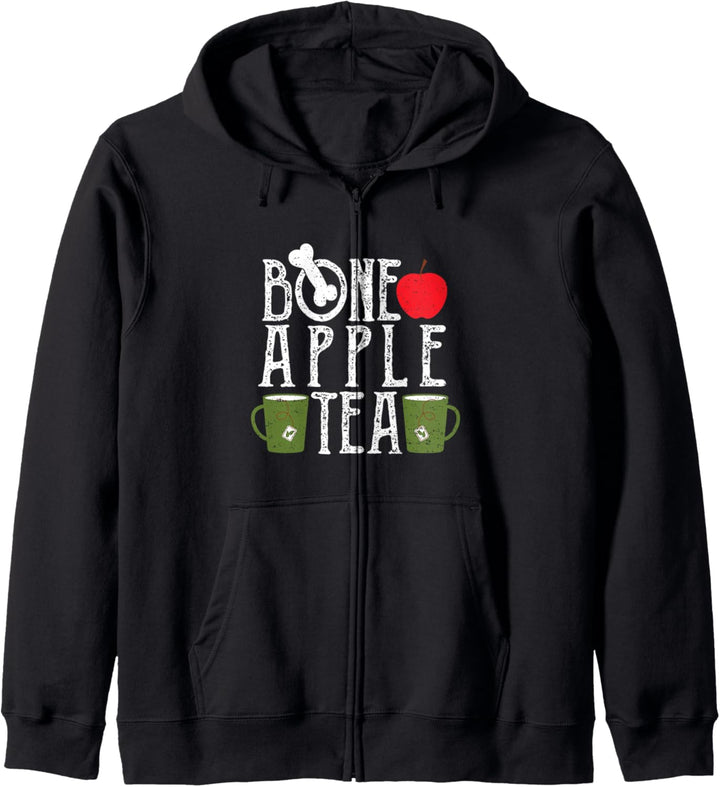 Funny Tee: Bone Apple Tea - Kochen Kapuzenjacke