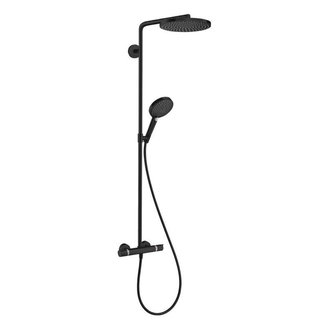 hansgrohe wassersparendes Duschsystem Raindance Select S 240 PowderRain Regendusche (Duschkopf, Dusc