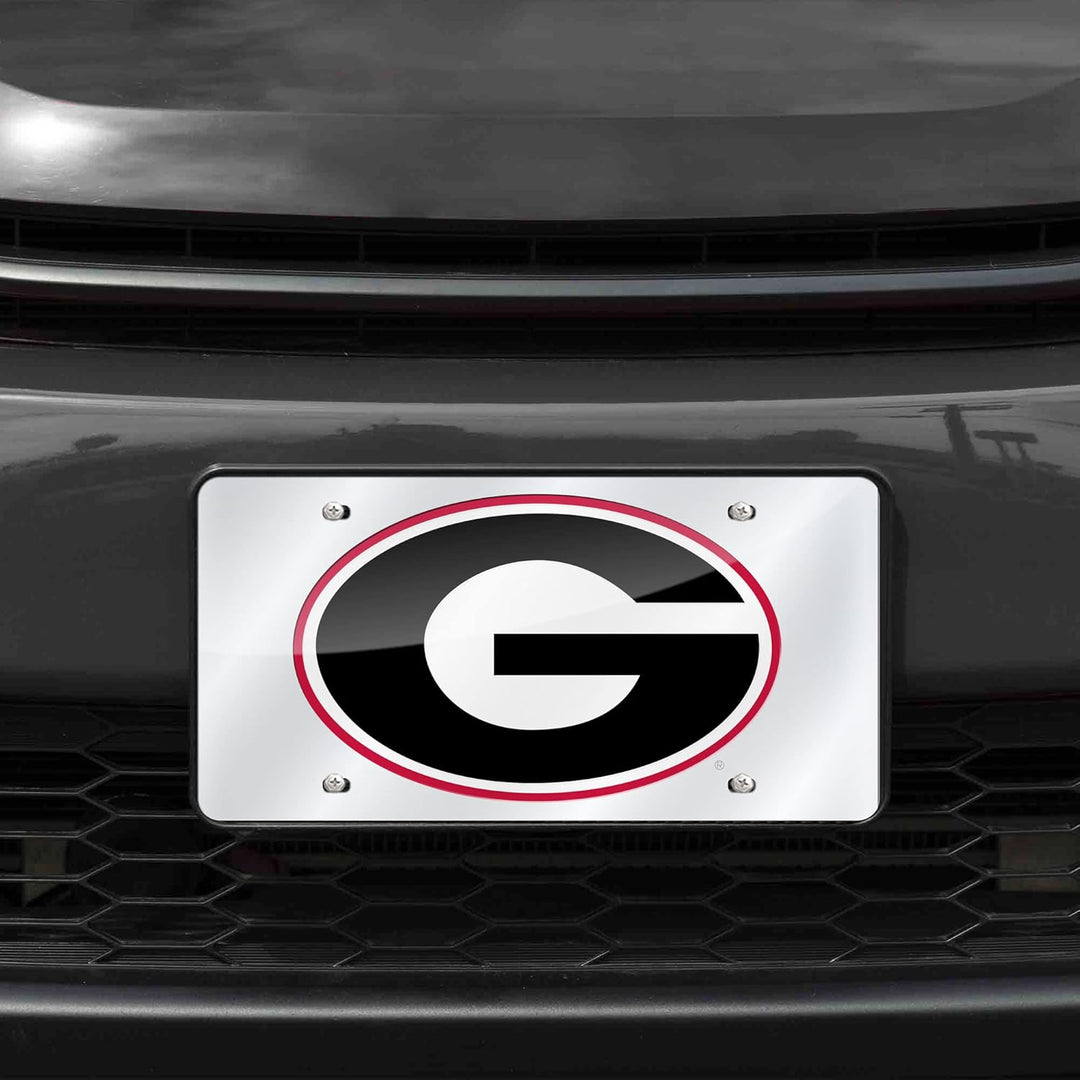 NCAA lasergeschnittenes Kennzeichen Georgia Bulldogs, Georgia Bulldogs