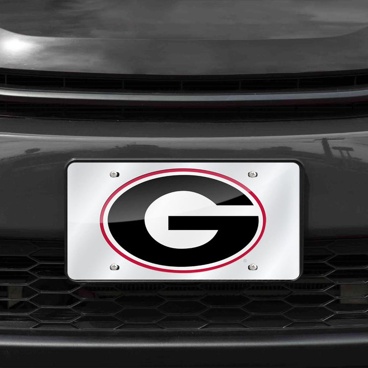 NCAA lasergeschnittenes Kennzeichen Georgia Bulldogs, Georgia Bulldogs