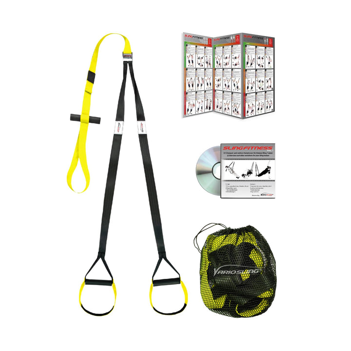 Original Sling Trainer Modell 2025 Schlingentrainer mit DVD Übungs-Poster + Sicherheitshinweise für