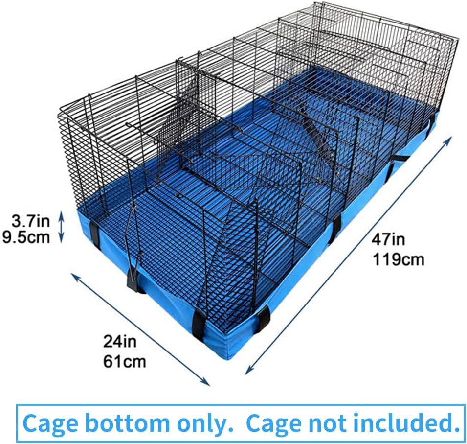 Oncpcare Meerschweinchen-Käfigeinlagen, wasserdicht, für Meerschweinchen, langlebig, für Gitter, Leb