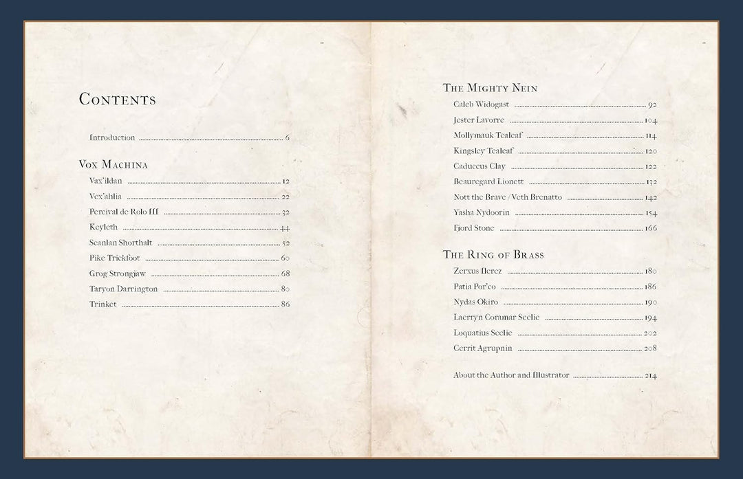 Critical Role: Armory of Heroes, Gebundenes Buch