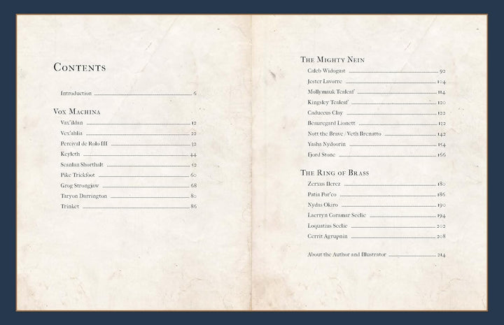 Critical Role: Armory of Heroes, Gebundenes Buch