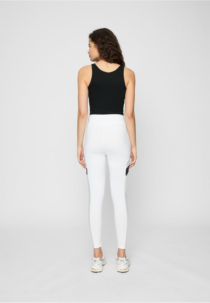 Starter Black Label Damen Ladies Starter Highwaist Sports Leggings XL White/Black, XL White/Black