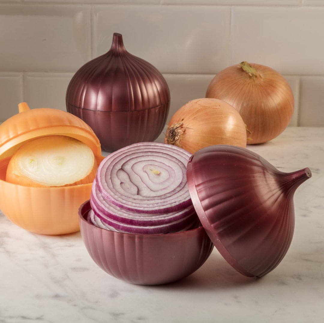 Hutzler Zwiebelschoner Classic Einzeln red Red Onion Saver, Red Onion Saver