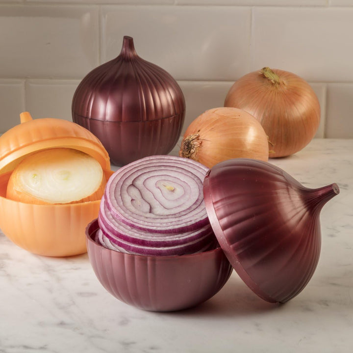 Hutzler Zwiebelschoner Classic Einzeln red Red Onion Saver, Red Onion Saver
