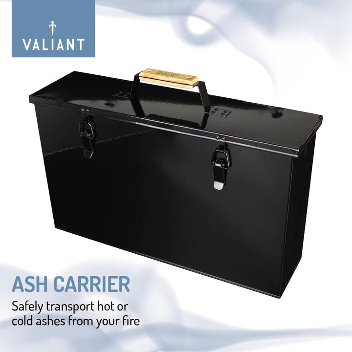 Valiant Kamin-Ascheträger aus Metall