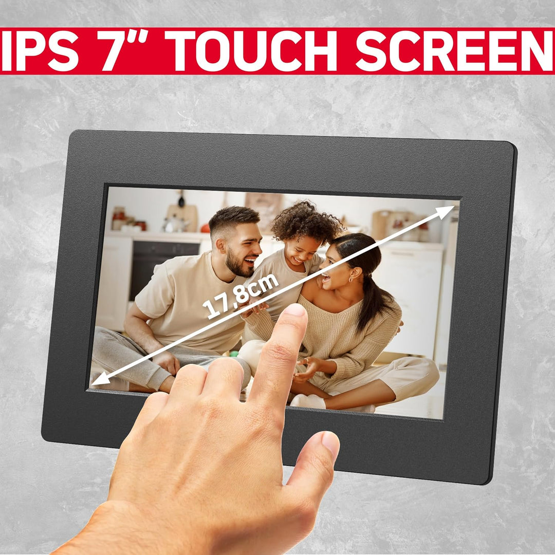 Agfa Photo - Bilderrahmen Realiview 7' 7 Zoll mit WLAN, 7 Zoll mit WLAN