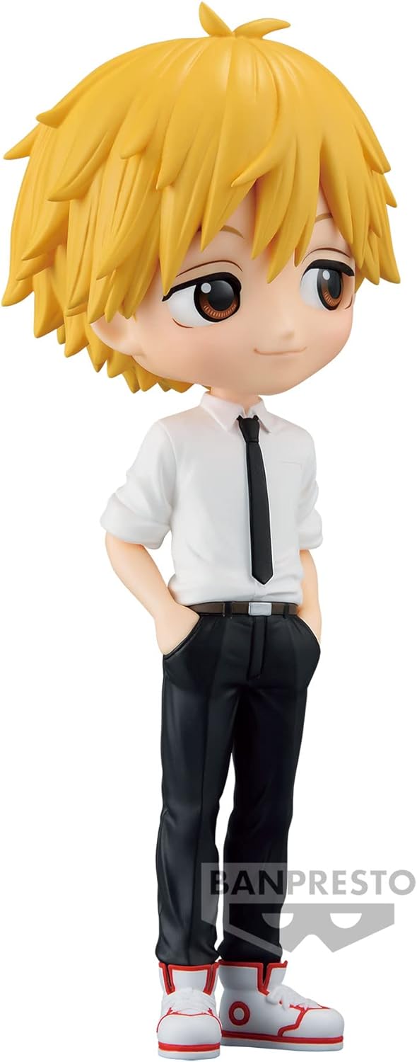 BANPRESTO Figur Q Posket Denji Chainsaw Man BPBP88092, Mehrfarbig
