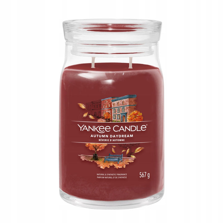 Yankee Candle Autumn Daydream grosses Glas