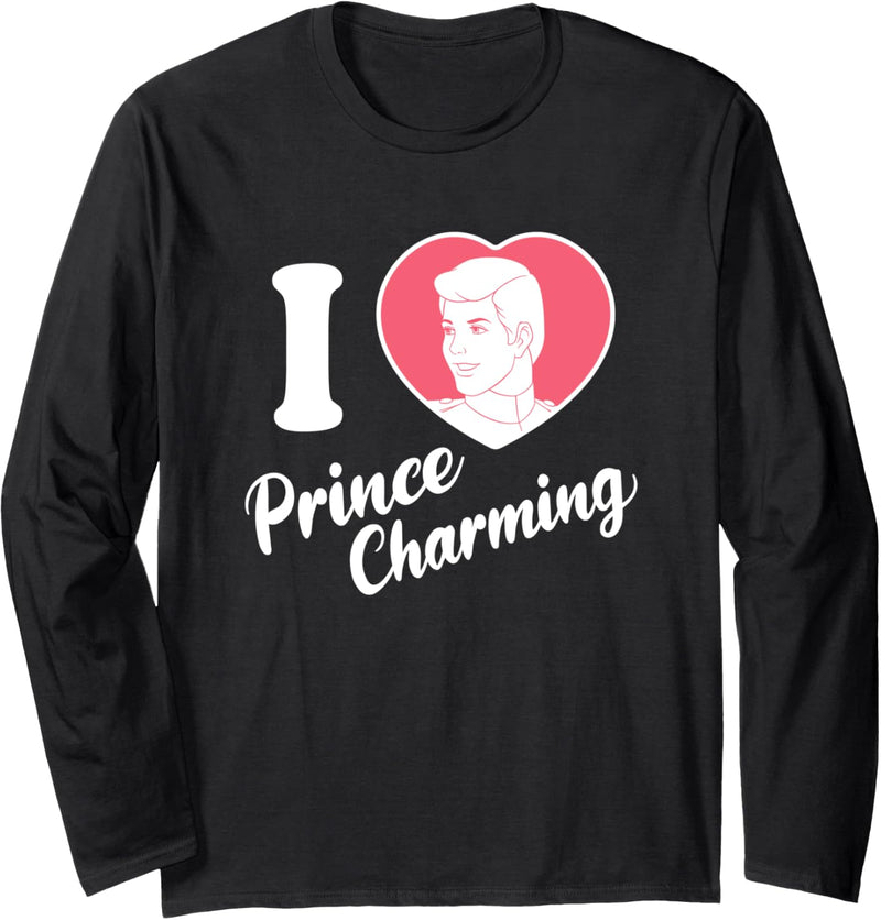 Disney Cinderella I Love Prince Charming Langarmshirt