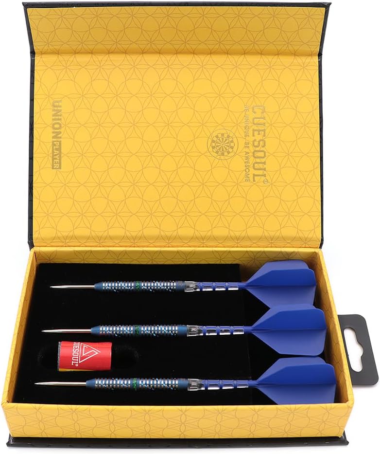 CUESOUL "BOSS CHEN GEN1 22g Dart-Set mit 90% Wolfram-Stahlspitze CSDP-BCYG1-22g, CSDP-BCYG1-22g