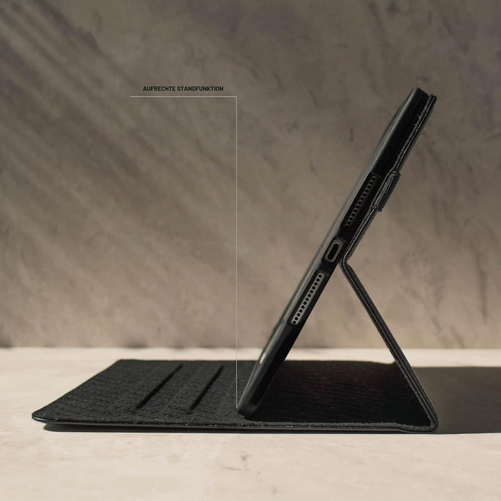 TORRO Lederhülle Kompatibel Mit iPad 9., 8., und 7. Generation (10.2") - Echtes Leder Hülle Mit Stan