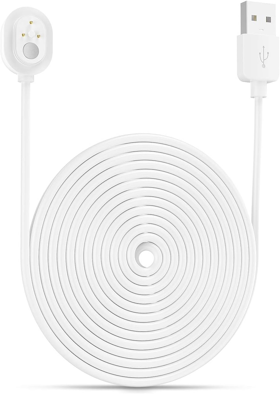Arlo Ultra-Ladekabel BECEMURU Quick Charge 3.0 &amp; Akku-Ladeadapter mit wetterfestem Magnetkabel für A
