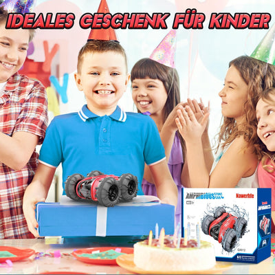 Nawerhfe Amphibienfahrzeug Ferngesteuertes Auto 3 4 5 6 7 8 Jahre, RC Auto Car Spielzeug ab 3-12 Jun