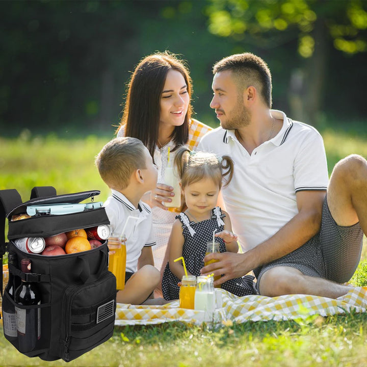 Hp hope Kühlrucksack 43L Isolierte Kühltasche Picknicktasche Warmhaltebox Kühlbox Kühlrucksack Gross