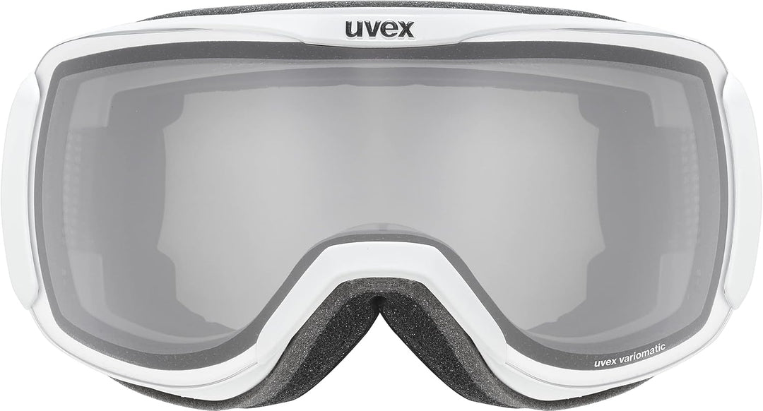 uvex Unisex Downhill 2100 Vp X Skibrille (1er Pack) Einheitsgrösse white/vario-pola, Einheitsgrösse