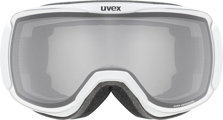 uvex Unisex Downhill 2100 Vp X Skibrille (1er Pack) Einheitsgrösse white/vario-pola, Einheitsgrösse
