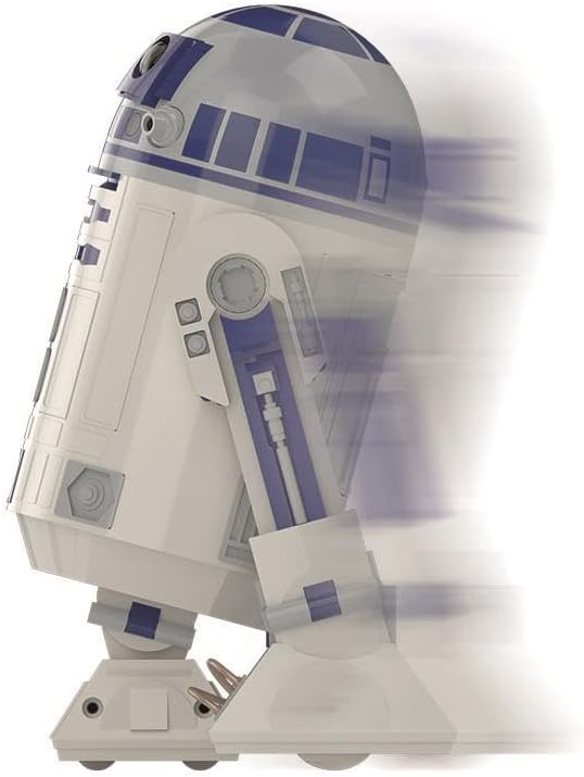 Clementoni R2-D2 Roboter – Star Wars inspirierter baubarer Roboter mit LED-Lichtern, Geräuschen und