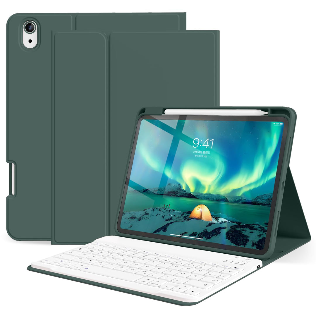 Hülle für iPad (A16) 11. Generation 11 Zoll 2025 mit Tastatur,iPad 10. Generation 10,9 Zoll 2022 Abn
