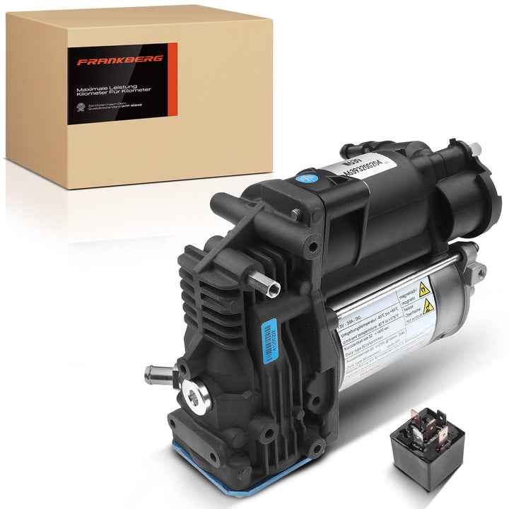 Frankberg Luftfederung Kompressor Kompatibel mit Viano Vito Bus Vito/Mixto Kasten W639 2003-2013 Rep
