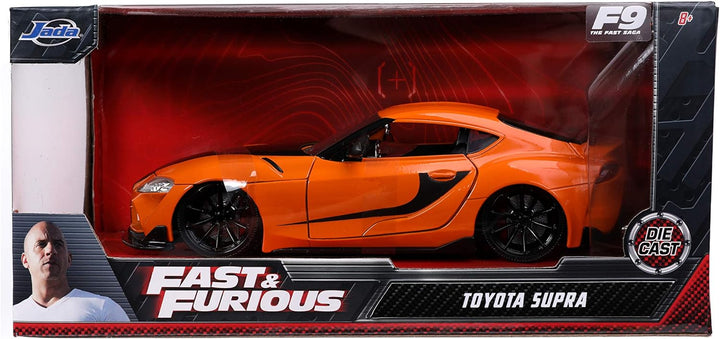 Jada Toys Fast & Furious F9 1:24 2020 Toyota Supra Die-cast Car, Toys for Kids and Adults