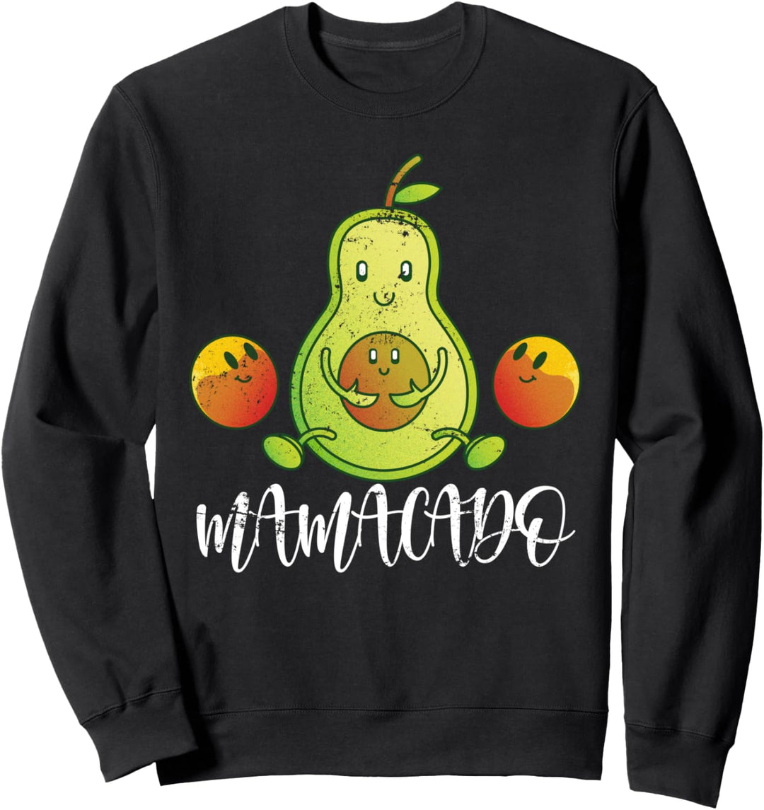 Mamacado Ketogen Avocado Mama Muttertag Lustiges Avocado Sweatshirt