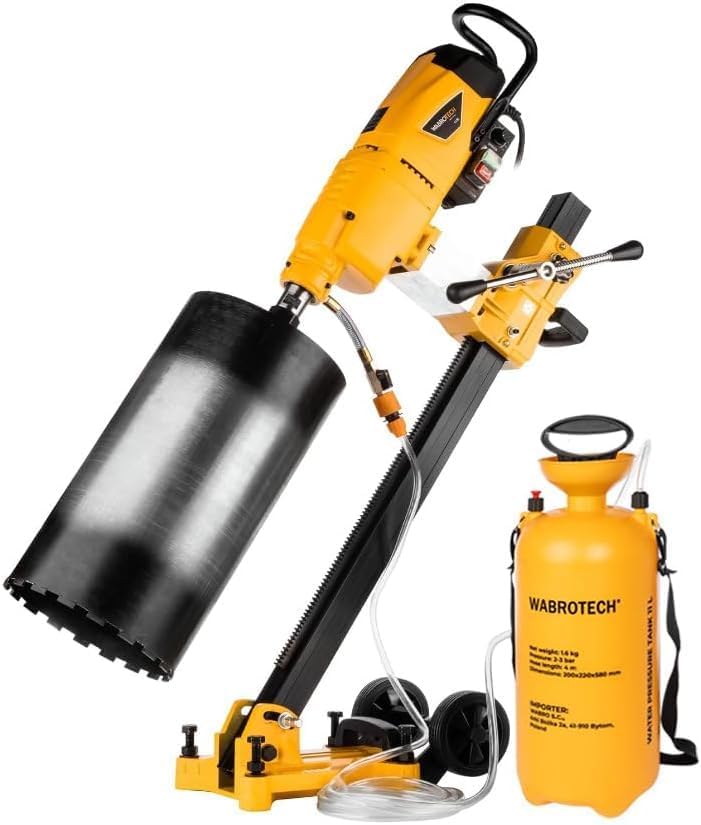 WABROTECH Wasserzuführgerät 10 L für Kernbohrgerät - Wasserdruckbehälter für den Einsatz mit allen B