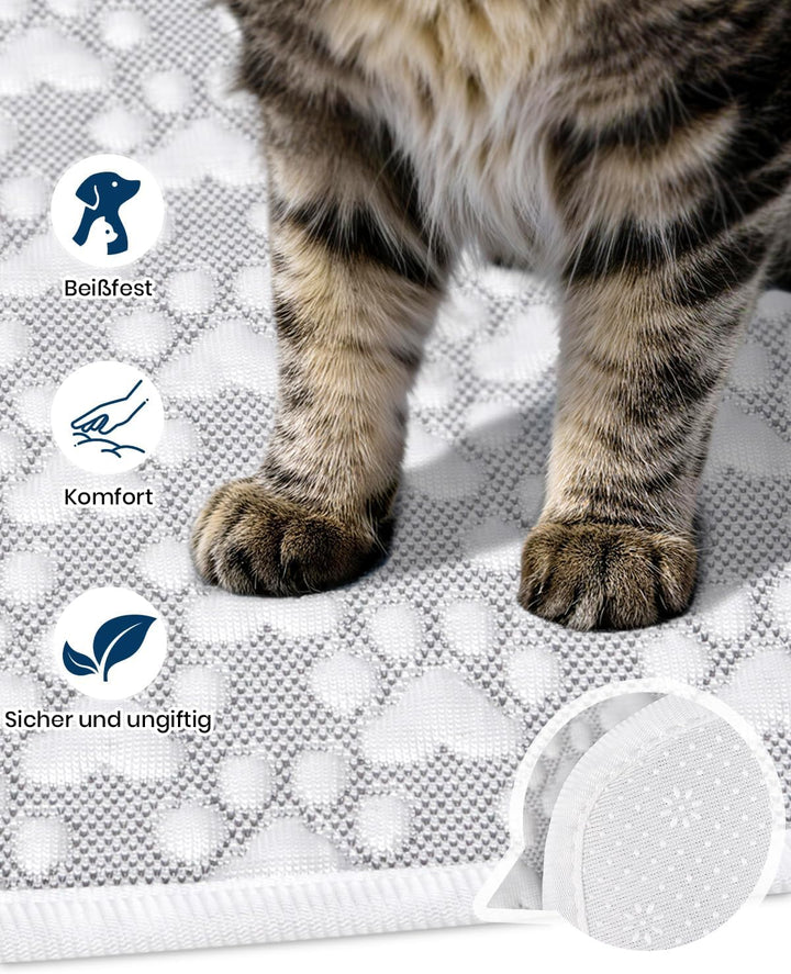 KüHlmatte für Hund Und Katze, Ohne Gel, SelbstküHlend, 101 X 71 cm | KüHldecke Hund Katze, HundeküHl