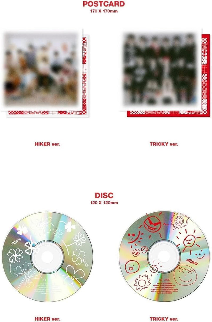 XIKERS - 1st Mini Album HOUSE OF TRICKY : Doorbell Ringing CD (Random ver.)