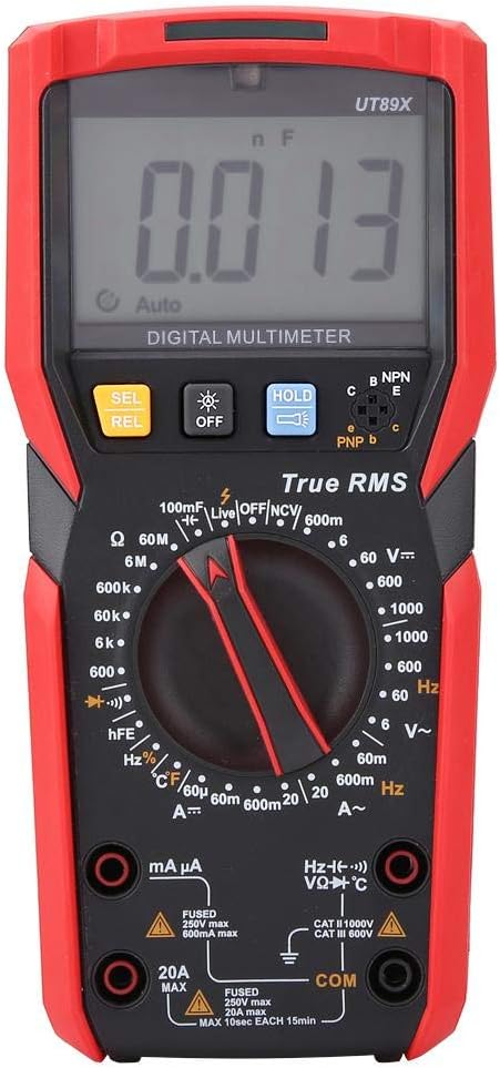 UT89X / UT89XD NVC-Messung Digitales Multimeter Spannungsprüfer Stromsensor mit Temperaturprüfung （R